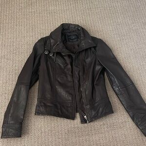 All Saints leather jacket, size 6